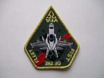 【送料無料】アメリカ海軍 VFA-25パッチ刺繍ワッペン/Fist of the Fleet米海軍USN米軍NAVYミリタリーUSAアメリカ軍U.S. Army M20_画像1