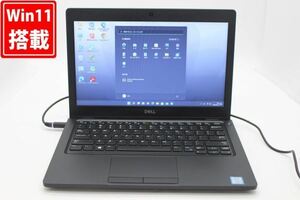 即日発送 訳有 12.5インチ DELL Latitude 5290 Windows11 八世代 i3-8130U 16GB 256GB-SSD カメラ 無線 Office付 中古パソコンWin11 税無