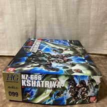 （未組立）クシャトリヤ 1/144 HGUC NZ-666 KSHATRIYA 機動戦士ガンダムUC ユニコーン バンダイ BANDAI 099 同梱可_画像4