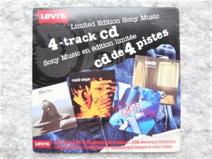 B【 levi's limited edition sony music 4-track cd 】CDは４枚まで送料１９８円