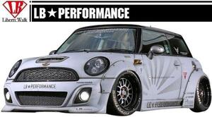 【M's】 ミニ クーパー R56 BMW LB☆STANCE サイド スカート