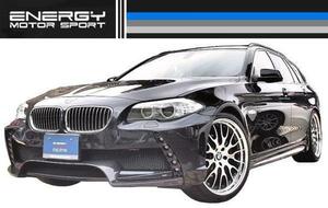 【M's】 BMW F11 エアロ 3点set FRP＋カーボン ENERGY EVO 11.1