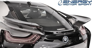 【M's】BMW i8 (2014y-) ENERGY MOTOR SPORT カーボンED リアウイング ／／ CARBON エナジーモータースポーツ エアロ パーツ アイエイト