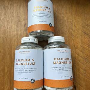 3ボトルセット カルシウム マグネシウム 270粒 マイプロテイン
