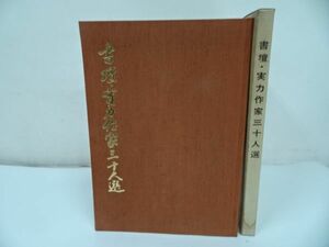 ★昭和46年【書壇実力作家三十人選】 日本総合美術社/書道・書家・作品集