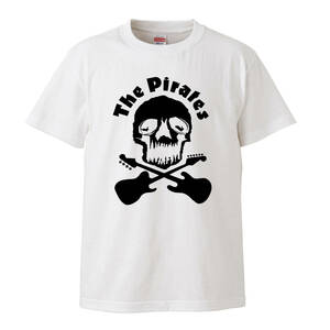 【Lサイズ 白Tシャツ】The Pirates ザ・パイレーツ Dr.feelgood ミッシェルガンエレファント パブロック CD LP レコード バンドT