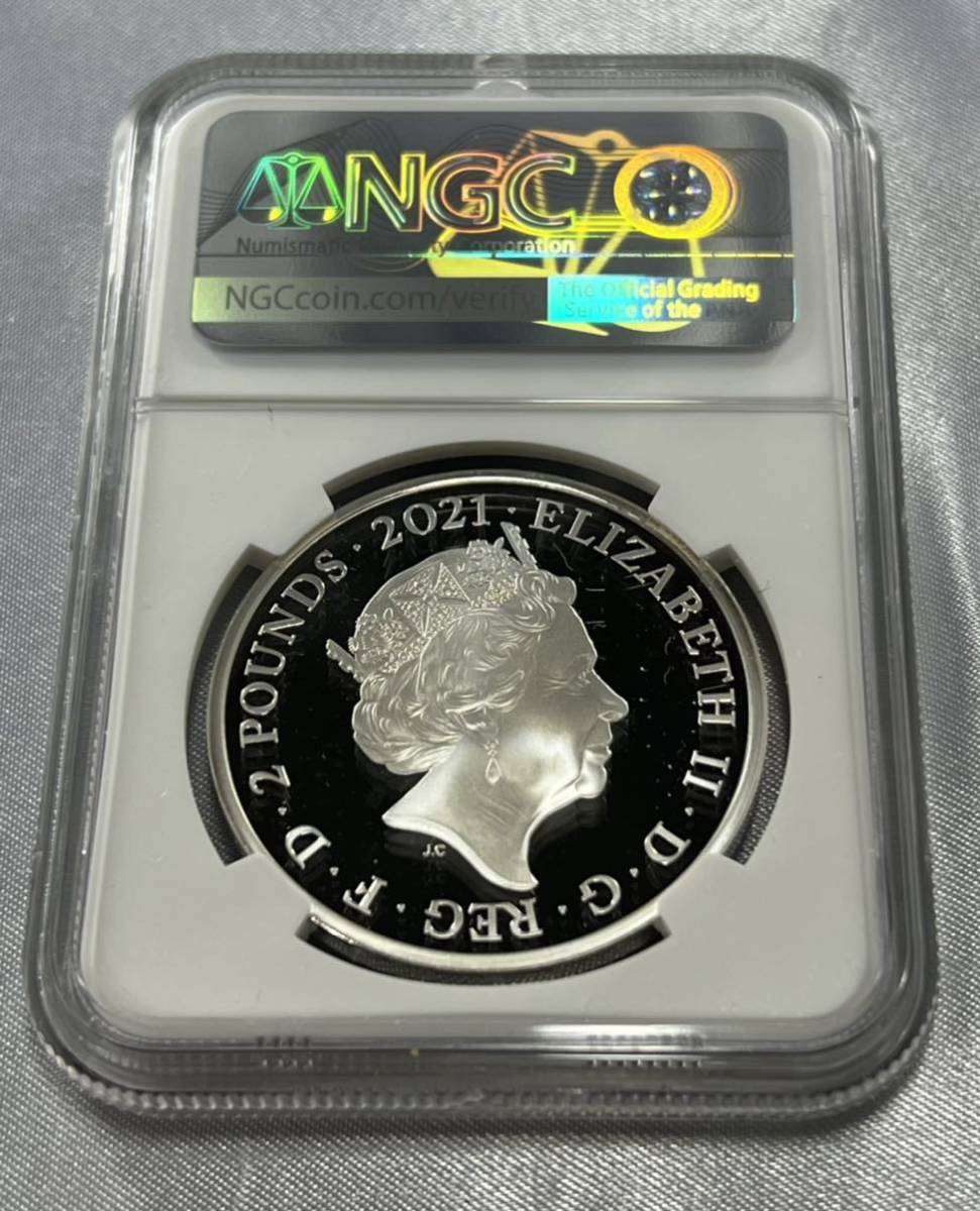 選ぶなら NGC MS70 コイン 大型ハート銀貨 2021年 ニウエ