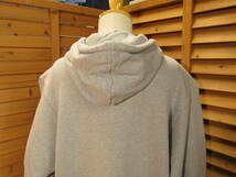 Y送料無料△292【424 Four Two Four on Fairfax 424 オンフェアファックス】USA製 University Hoodie スウェット パーカー グレー SIZE L_画像5