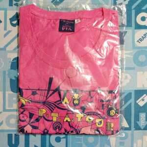 Perfume P.T.A. LSG10 Tシャツ ピンク Mサイズ 未開封新品 P.T.A. presents 結成10周年パッと楽しく遊ぼうの会ライブハウストゥワー