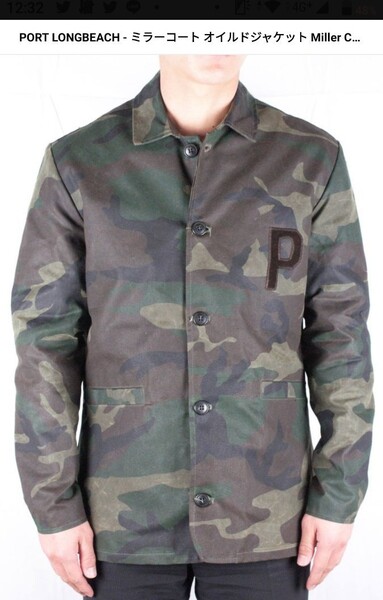 PORT LONGBEACH ミラーコート オイルドジャケット Miller Coat-Camo-NIKE スニーカー
