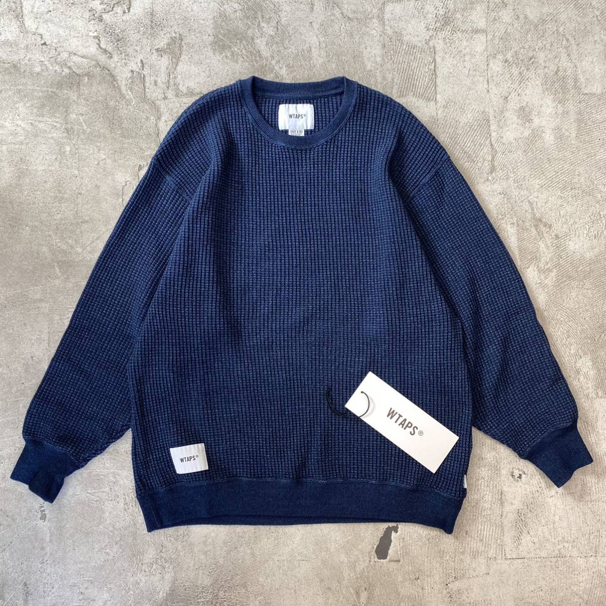 SALE／91%OFF】 WTAPS ALL 02 SWEATER COTTON サーマル インディゴ