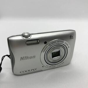 ジャンクNikon ニコン Coolpix S3700 コンパクトデジタルカメラ b26c76sm