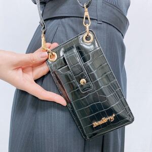 ショルダーバッグ ポーチ マルチバッグ 財布ポシェット | BLACK 新品