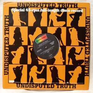 UNDISPUTED TRUTH YOU ME LOVE★ 70sサイケソウル! セオパリッシュプレイ!★US盤 WHITFIELD 45回転盤 12インチ アナログ盤 [721TPR