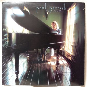 PAUL PARRISH SONG FOR A YOUNG GIRL★ SSW 1977年リリース USカット盤 スリーブ付 ★ アナログ盤 [710TPR