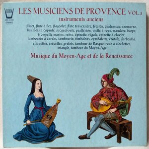 ★★LES MUSICIENS DE PROVENCE VOL.3 ★ フランス 古典音楽 ルネッサンス ★フランス盤 1977年リリース★ アナログ盤 [789TPR-MRC