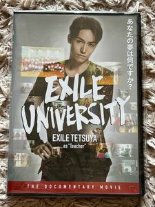 FC会員限定 EXILE TETUYA 直筆サイン付 EXILE UNIVERSITY DVD +ラバーキーホルダー