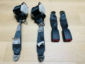 * beautiful goods *NISSAN Nissan Nissan S15 Silvia original rear seat for seat belt left right set back ru attaching 