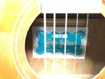 【USED:ジャンク】EGUCHI　アコースティツクギター　Ｆ２　１番弦エンドピン弦無し、糸巻き弦サビあり_画像5