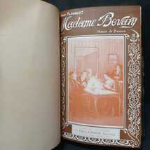 Gustave Flaubert「Madame Bovary」フローベール　『ボヴァリー夫人』革装　TALLANDIERイラスト　ヴィンテージ_画像3