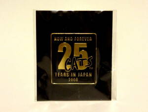 ミュージカル CATS キャッツ 日本公演25周年 ピンバッジ ピンズ 劇団四季 25 YEARS IN JAPAN 2008