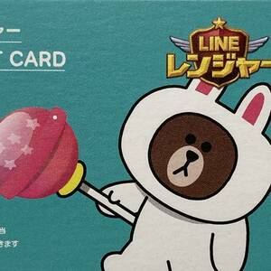 【LINEレンジャー◆非売品カード】コービー COBE ラインレンジャー LINE RANGERS LINE GAMES くま熊 うさぎ兎 TGS 東京ゲームショウ