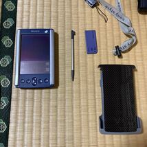 palm SONY ソニー CLIE クリエ PEG-S500C ソニースタイル　ケース付き　中古　ジャンク_画像5