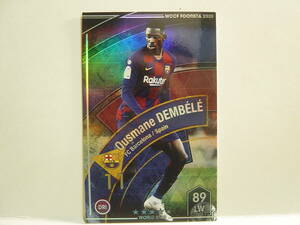 WCCF FOOTISTA 2020 ウスマヌ・デンベレ　Ousmane Dembele 1997 France　FC Barcelona 19-20　4-24R