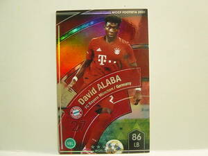 WCCF FOOTISTA 2020 ダビド・アラバ　David Alaba 1992 Austria　FC Bayern Munich 19-20　7-11R