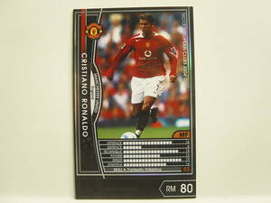 WCCF 2004-2005 黒 クリスティアーノ・ロナウド　Cristiano Ronaldo No.7 Manchester United England 04-05 panini