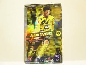 WCCF FOOTISTA 2021 ジェイドン・サンチョ　Jadon Sancho 2000 England　Borussia Dortmund Germany 20-21　F21R