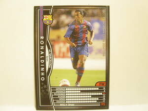 WCCF 2004-2005 黒 ロナウジーニョ　Ronaldinho Gaucho 1980 Brazil　No.10 FC Barcelona Spain La Liga 04-05 #192