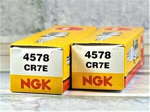 ＮＧＫ　ＣＲ７Ｅ　２本セット　スズキ　ＧＳＸ４００インパルス　ＧＫ７ＣＡ　０４ー０８　適合　新品！