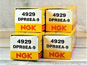 NGK DPR8EA-9 4 pcs set Honda CBX125 custom JC12 93- conform new goods!