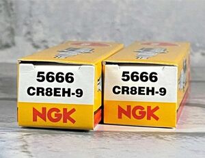 ＮＧＫ　ＣＲ８ＥＨー９　２本セット　ホンダ　ＸＲ２５０、ＢＡＪＡ　ＭＤ３０　９５ー０７　適合　新品！