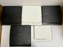 1円～ HDD 封印5台 PS3 sony プレステ3 CECH-3000A×2 3000B 2100B 4200B本体 計5台 大量 まとめ 通電確認済 PlayStation3 ソニー ジャンク_画像4