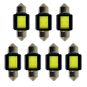 C25 セレナライダー [H17.5〜H22.11] 純正球交換用 COB全面発光 LED ルームランプ ウェッジ球セット 車内灯 室内灯 ホワイト