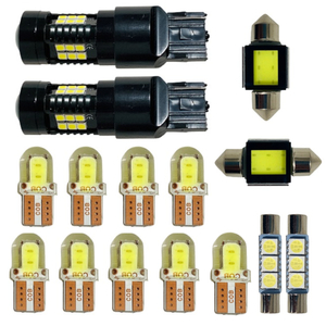 RR1-6 エリシオン プレステージ [H18.12〜] 純正球交換用 COB全面発光 LED ルームランプ バックランプ ウェッジ球セット 車内灯 室内灯