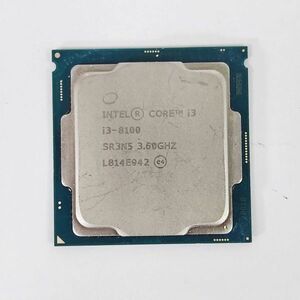 CPU Intel Core i3-8100 3.6GHz 動作保証4