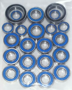 タミヤ TA02用ラバーシールベアリングセット①
