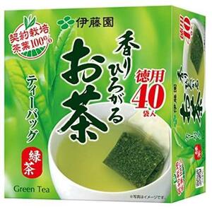 ★Flavorname:緑茶40袋★ 伊藤園 香りひろがるお茶 緑茶 ティーバッグ 40袋