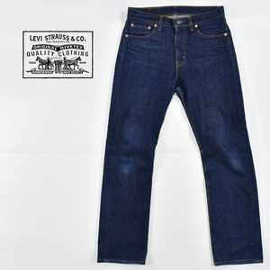 Levi's リーバイス ★ USA製 505-03 ボタン裏刻印379 00's 2000年製 ジップフライ デニム ジーンズ パンツ 濃いめインディゴ メンズ 30