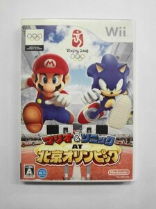 Wii21-150 任天堂 ニンテンドー Wii マリオ&ソニック AT 北京オリンピック Beijing 2008 シリーズ レトロ ゲーム ソフト
