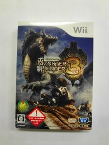 Wii21-161 任天堂 ニンテンドー Wii モンスターハンター3 tri トライ カプコン 人気 シリーズ レトロ ゲーム ソフト