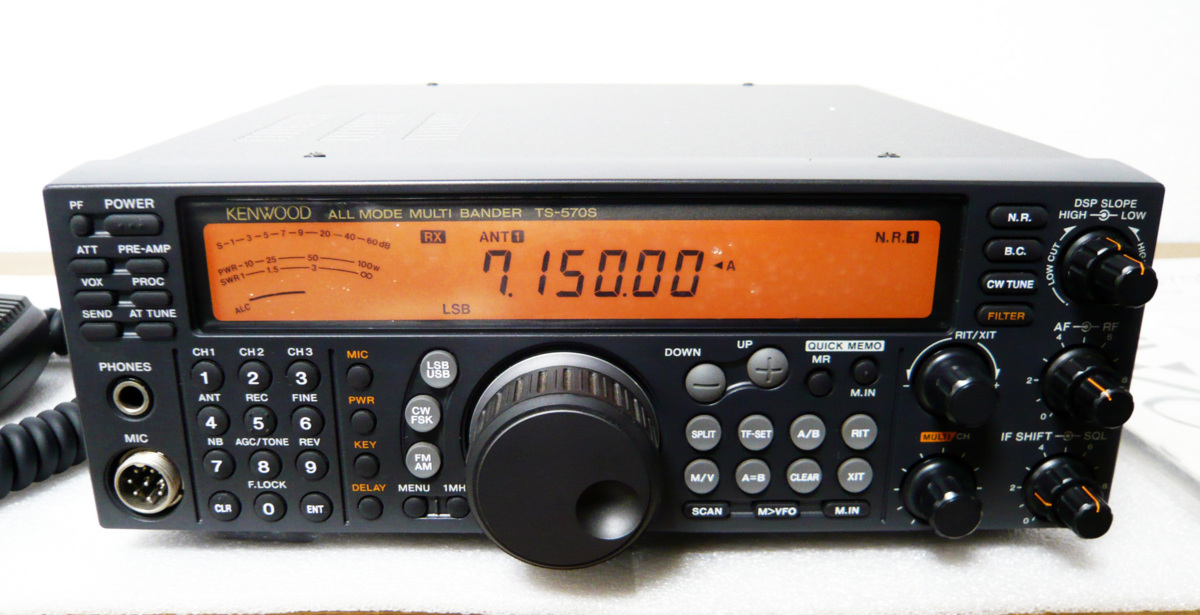 にされてき ヤフオク! - KENWOOD 「TS-570S/100W」1.8M~50MHz