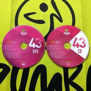 即決！　ZUMBA　ズンバ　ZIN43　CD＆DVD　インストラクター専用