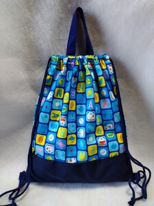 ナップサック 体操着入れ ハンドメイド ドラえもん