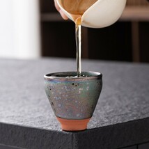 抹茶碗 抹茶茶碗 天目茶碗 曜変天目茶碗 茶道具 お茶碗 国宝 茶道 茶碗 窯変天目茶碗 油滴天目 茶道具 茶器 初心者 酒器 陶芸用品 lh97_画像1