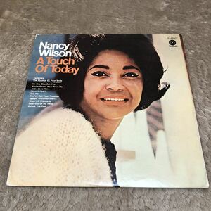 【国内盤】ナンシーウィルソン タッチオブトゥデイ Nancy Wilson / LP レコード / CP80294 / 歌詞カード有 / 洋楽ジャズボーカル /