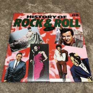 【国内盤】HISTORY PF ROCK&ROLL アトランティック編 '55-'63 / LP レコード / P11570 / ライナー有 / 洋楽ロックポップス /